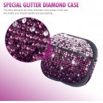 Wholesale Rhinestone Gradient Bling Glitter Sparkle Diamond Crystal Case for Apple Airpods Pro (Pink)